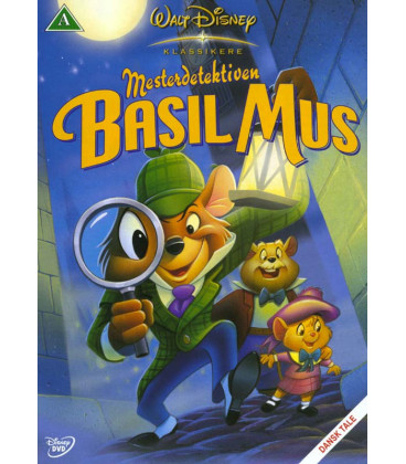 Mesterdetektiven Basil Mus- Disney - DVD - BRUGT