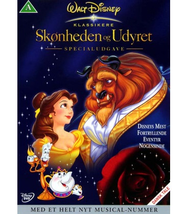 Skønheden og Udyret (Specialudgave) - Disney - DVD - BRUGT