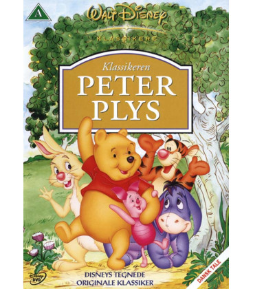 Peter Plys - Klassikeren Peter Plys - Disney - DVD - BRUGT