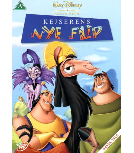 Kejserens nye flip - Disney -DVD - BRUGT
