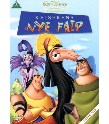 Kejserens nye flip - Disney -DVD - BRUGT