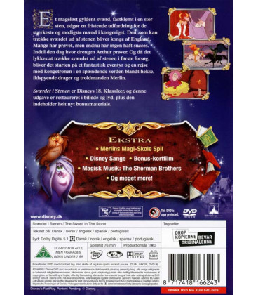Sværdet i Stenen (Specialudgave) Disney - DVD - BRUGT