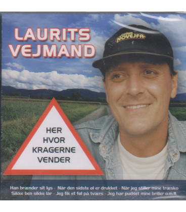 LAURITS VEJMAND - HER HVOR KRAGERNE VENDER - CD - BRUGT