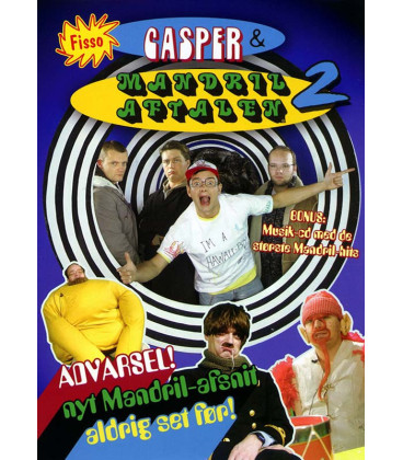 Casper & Mandril Aftalen 3: Fisso - DVD - BRUGT