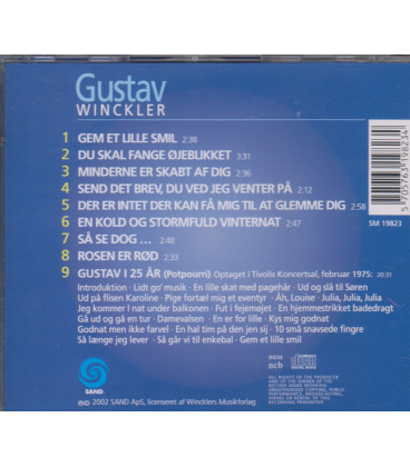 Gustav Winckler - Gem et lille smil - CD - BRUGT