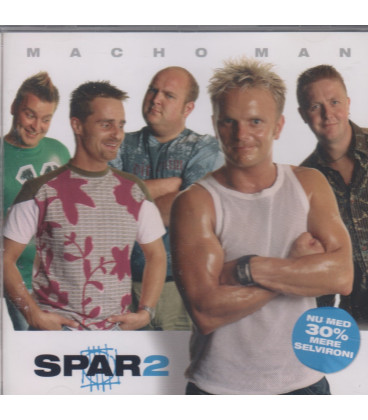Spar2 – Macho Man - CD - BRUGT