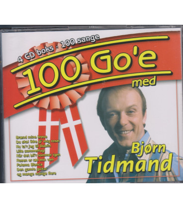 Bjørn Tidmand - 100 go'e med Bjørn Tidmand - 4 CD - BRUGT
