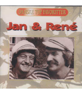 Jan & René - Danske top favoritter - CD - BRUGT