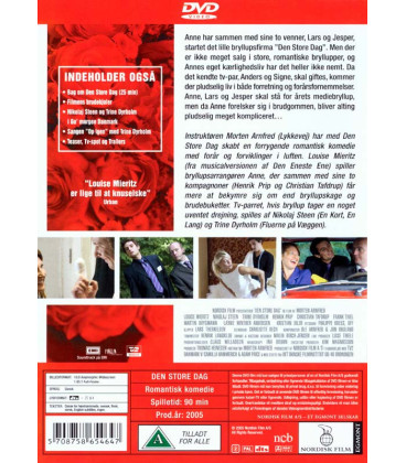 Den store dag (Louise Mieritz) - DVD - NY
