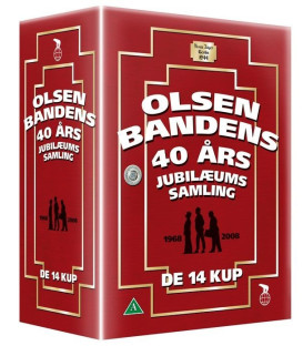 Olsen Banden: Jubilæums Samling - 14 DVD - BRUGT