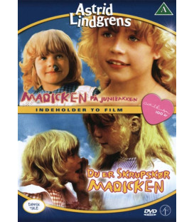 Astrid Lindgren - Madicken På Junibakken + Du Er Skrupskør Madicken - 2 DVD - BRUGT