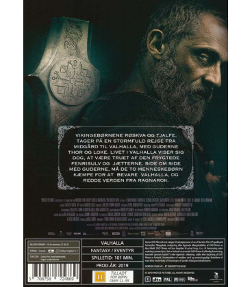 Valhalla  - Lad rejsen begynde (Roland Møller) - DVD - BRUGT