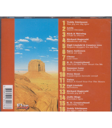 Dansk Country - Vol. 1 - CD - BRUGT