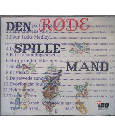 Den røde spillemand - CD - BRUGT