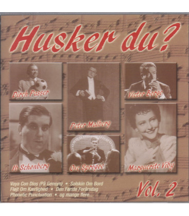 Husker du? Vol. 2 - CD - BRUGT