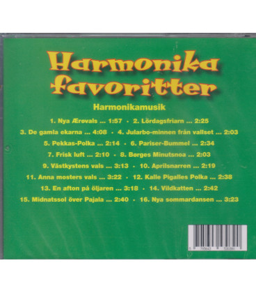 Harmonika favoritter - 16 festlige.... - CD - NY