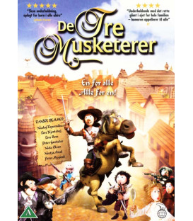 De Tre Musketerer (Dukkefilm) - DVD - BRUGT