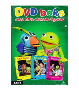 DVD Boks Med DRs Elskede Figurer 5: Kaj & Andrea 26-28 - 3 DVD - BRUGT