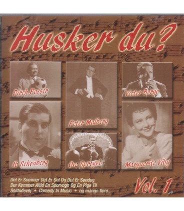 Husker du? Vol. 1 - CD - BRUGT