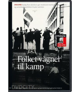 Danmarks Historie 6: 1943-1945 Folket Vågner Til Kamp - DVD - BRUGT