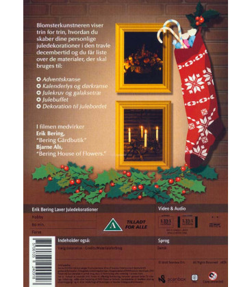 Erik Bering laver Juledekorationer - DVD - BRUGT