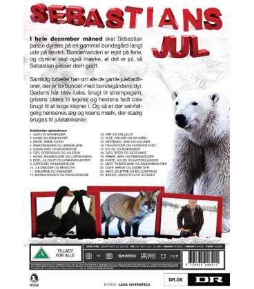Sebastians Jul - 2 DVD - BRUGT