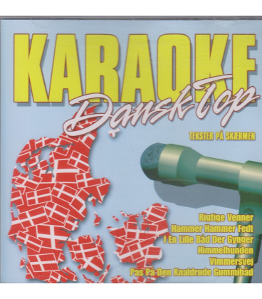 Karaoke - Dansk Top - CD - BRUGT