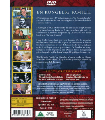 En Kongelig Familie - 2 DVD - BRUGT