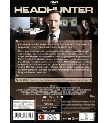 Headhunter (Lars Mikkelsen) - DVD - NY