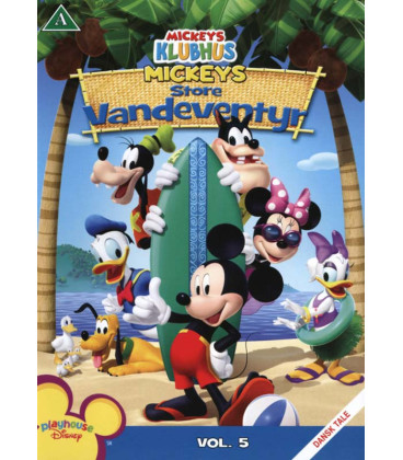Mickeys klubhus: Mickeys store vandeventyr - Disney - DVD - BRUGT