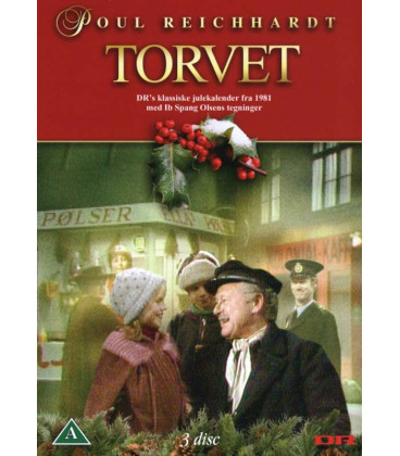Torvet / Jul På Torvet - DR Julekalender - 3 DVD - BRUGT