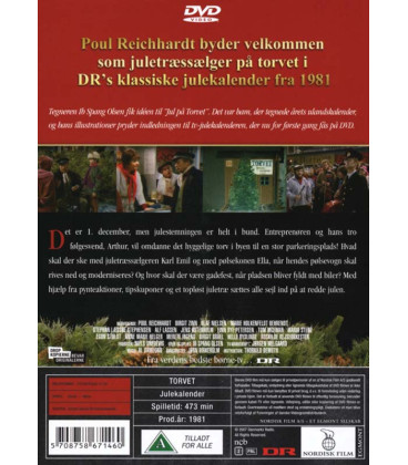 Torvet / Jul På Torvet - DR Julekalender - 3 DVD - BRUGT