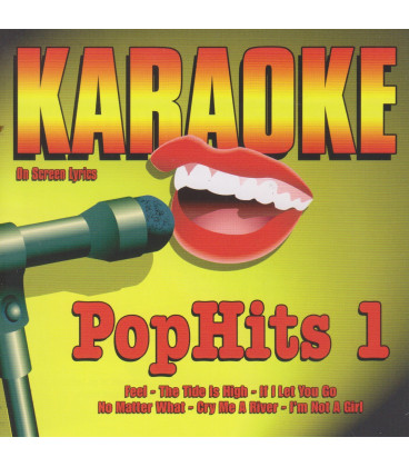 Karaoke - PopHits 1 - CD - BRUGT