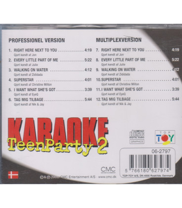 Karaoke 2 - TeenParty - CD - BRUGT