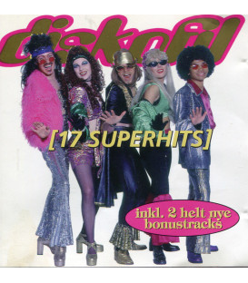 Diskofil – 17 Superhits - CD - BRUGT