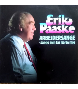 Erik Paaske ‎– Arbejdersange - Sange Min Far Lærte Mig - CD - BRUGT