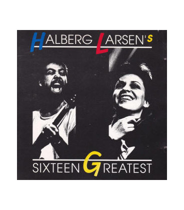 HALBERG LARSEN - SIXTEEN GREATEST - CD - BRUGT