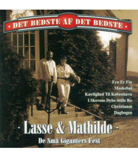 LASSE & MATHILDE - DE SMÅ GIGANTERS FEST - CD - BRUGT