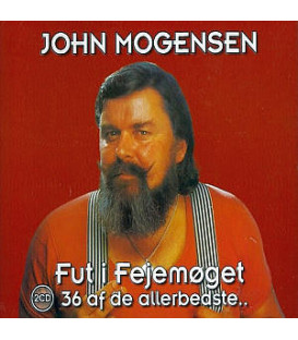 JOHN MOGENSEN - FUT I FEJEMØGET 36 AF DE ALLERBEDSTE - 2 CD - BRUGT