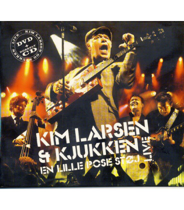 Kim Larsen & Kjukken – En Lille Pose Støj Live - 2 CD - 1 DVD - BRUGT