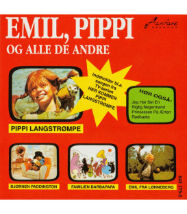 Emil, Pippi Og Alle De Andre - CD - BRUGT