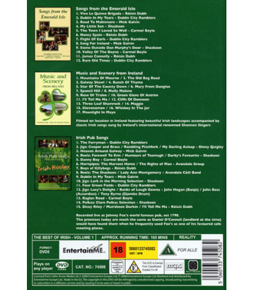 Best Of Irish Vol.1 - 3 DVD - BRUGT