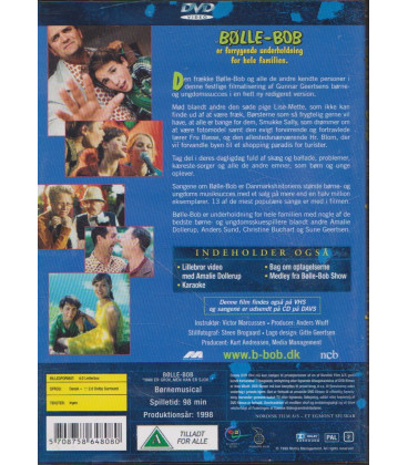 Bølle-Bob: Han Er Grov, Men Han Er Sjov  - DVD - BRUGT