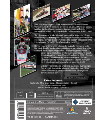 Tom Kristensen: Fra Mou til Le Mans - DVD - NY