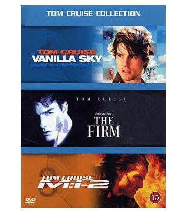 Tom Cruise Collection (3 film) - 3 DVD - BRUGT