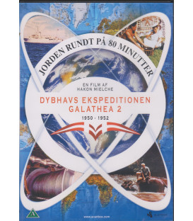 Jorden Rundt På 80 Minutter - Dybhavs Ekspeditionen Galathea 2 - DVD - BRUGT