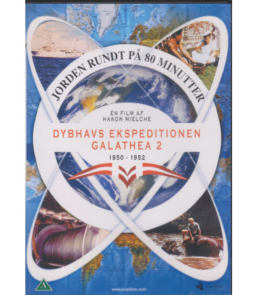 Jorden Rundt På 80 Minutter - Dybhavs Ekspeditionen Galathea 2 - DVD - BRUGT