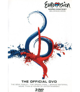 Eurovision Song Contest Belgrade 2008 - 3 DVD - BRUGT
