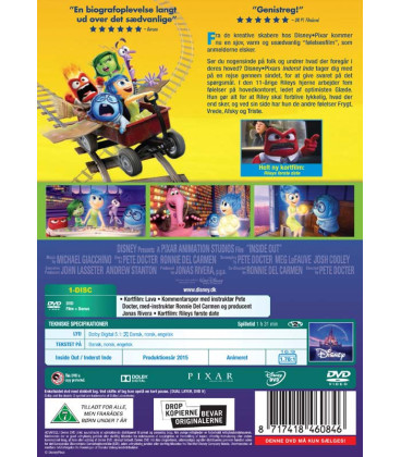 Inderst inde - Disney - DVD - BRUGT
