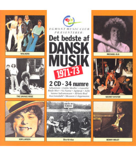 Det Bedste Af Dansk Musik 1971-73 - 2 CD - BRUGT